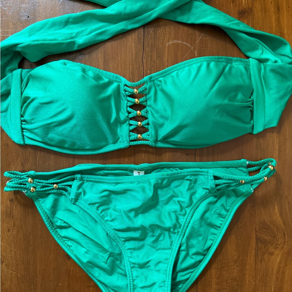 Pilyq Emerald Bikini Set